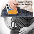 Leather Magnetic Wallet Card Holder for iPhone 17 16 15 14 13 12 Pro Max Plus Blue by Merch Section