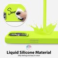 Silicone Case for iPhone 14 Pro Magnetic Neon Green by Merch Section
