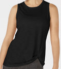 Ideology Womens Knot-Front TankTop by Vanessa Jane