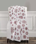 The Mountain Home Collection Led Holiday Printed Throw, 50 x 60 by Vanessa Jane