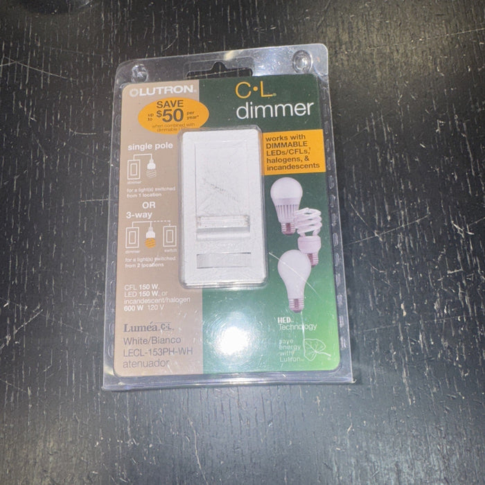 Lutron C-L Dimmer Switch LGCL-153PLH-AL Almond by Price Is Right Miami