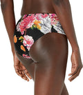 Rachel Roy Ombre Floral Printed Ruched-Side Bikini Bottoms, Size XL by Vanessa Jane