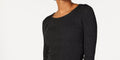 Hooked up by Iot Juniors Lace-up Rib-Knit Sweater, Size XS by Vanessa Jane