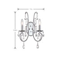 World Imports WI974708 Kothari 2 Light Sconce by Vanessa Jane