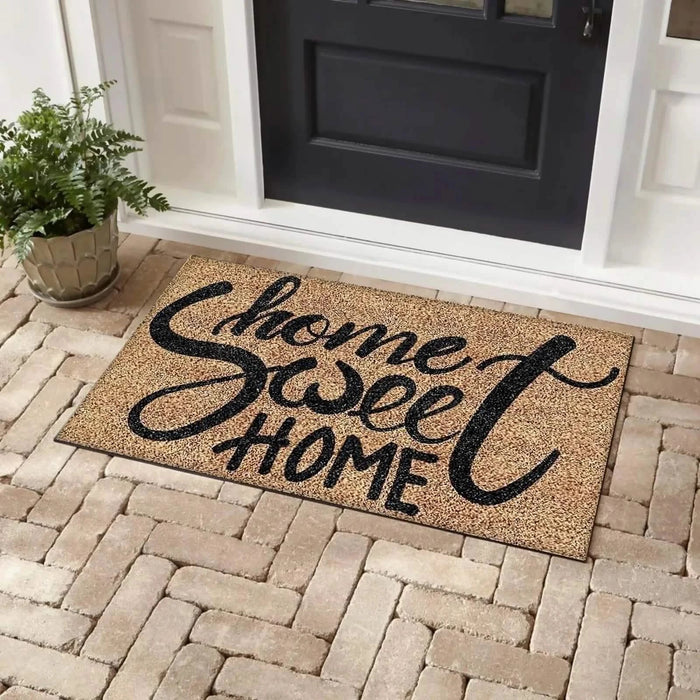 Bibb Home Coir Outdoor Printed Door Mat by DailySale