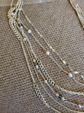 Style and Co Bead and Imitation Pearl Layered Strand Necklace by Vanessa Jane