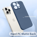 Ultra Slim Solid Color Hard PC Shockproof Case for iPhone 17 Pro Max Air 16 15 by Merch Section