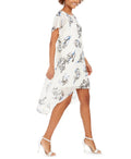 Adrianna Papell Chiffon-Overlay Dress by Vanessa Jane