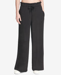 Dkny Sport Ruffled Wide-Leg Pants, Size Large by Vanessa Jane