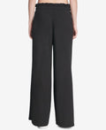 Dkny Sport Ruffled Wide-Leg Pants, Size Large by Vanessa Jane