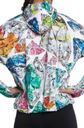 Nike Womens Dry Printed Hooded Training Jacket, Size Medium by Vanessa Jane