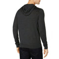 Michael Kors Mens Merino Wool Sweater Charcoal Pullover Hooded by Vanessa Jane