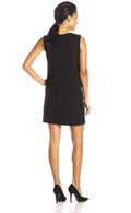 Shoshanna Women's Iggy Graphic Tweed Sleeveless Dress, Forest Green, 4 by Vanessa Jane