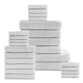 24-Piece Set: Dan River Popcorn Cotton Bath Towel Set by DailySale