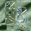 Mag Safe Case With Camera Lens Cover for iPhone 17 16 15 14 13 12 11 Pro Max Plus Air by Merch Section