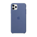 Silicone Case for Apple iPhone 11 Pro Max Linen Blue by Merch Section