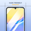 Shockproof Case with Tempered Glass for Samsung Galaxy A15 5G Multicolor by Merch Section