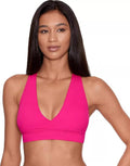 Lauren Ralph Lauren Twist X-Back Bikini Top - Passionfruit, Size 4 by Vanessa Jane