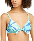 Tommy Hilfiger Tie-Dye Tie-Front Bikini Top Women’s Swimsuit by Vanessa Jane