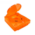 SEGA Dreamcast DC Blue Clear Yellow Replacement Console Shell Housing by VintageVideoGameStore