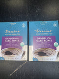 Teeccino Dandelion Dark Roast Chicory Herbal Tea, Organic, 20 Tea Bags by Price Is Right Miami