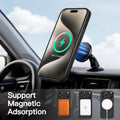 MagSafe ShockProof Smooth Cover Case for iPhone 17 Pro Black by Merch Section