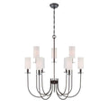 World Imports Monroe 9-Light Bronze Chandelier (WI973797) by Vanessa Jane