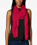 Inc International Concepts Solid Sheen Satin Womens Scarf Wrap Pashmina by Vanessa Jane