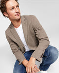 Calvin Klein Mens Slim-Fit Wool Textured Sport Coat by Vanessa Jane