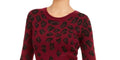 BCX Womens Printed Jewel Neck Sheath Dress, Size Medium by Vanessa Jane