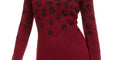BCX Womens Printed Jewel Neck Sheath Dress, Size Medium by Vanessa Jane