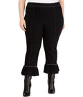 I-n-c Womens Plus Size Bell Hem Casual Trouser Pants by Vanessa Jane