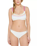 Hula Honey Juniors Textured Bralette Bikini Top by Vanessa Jane