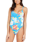 Roxy Juniors She Just Shines Floral One-Piece Swimsuit by Vanessa Jane