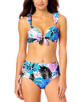 California Waves Juniors Ruffle Bikini Top by Vanessa Jane