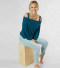 Free People Sistine Hacci Cold Shoulder Knit Top by Vanessa Jane
