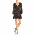 BB Dakota Womens Love in the Afternoon Floral V-Neck Cocktail Dress,Size 2 by Vanessa Jane