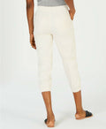 Free People Cadet Pull-on Joggers, Ivory, Size Large by Vanessa Jane