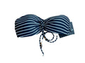 Tommy Hilfiger Womens Striped Center Halter Bikini Top by Vanessa Jane