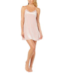 International ConceptsBurnout Lace-Trim Velvet Chemise by Vanessa Jane
