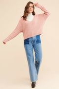 Free People Finders Keepers V Neck Sweater by Vanessa Jane