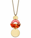 Alfani Tortoise-Look Geometric, 36in Pendant Necklace by Vanessa Jane