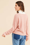 Free People Finders Keepers V Neck Sweater by Vanessa Jane