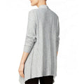 Alfani Womens Draped Cardigan Sweater, Gray, Size XS by Vanessa Jane