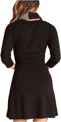 BCX Juniors Sweater Dress Button Sleeve, Size Medium by Vanessa Jane