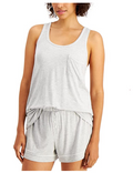 Alfani Womens Tank & Shorts Pajama Set by Vanessa Jane