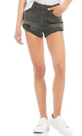 Free People Black Romeo Rolled Cut Off Shorts, Size 26 by Vanessa Jane