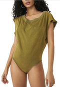 Free People Road Trip Cotton Bodysuit by Vanessa Jane