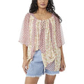 Free People Sunshine Combo Because I Love You Top, Size Small by Vanessa Jane
