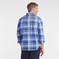 Nautica Mens Classic Fit Stretch Poplin Shirt In Plaid, Size Large by Vanessa Jane